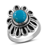 925 Sterling Silver Larimar Rings