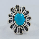 925 Sterling Silver Larimar Rings
