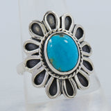 925 Sterling Silver Larimar Rings