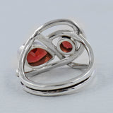 Peridot Silver Rings