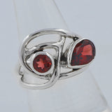 Peridot Silver Rings