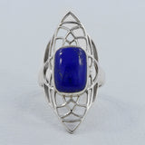 925 Sterling Silver Lapis Lazuli Rings