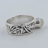 925 Sterling Silver Blue Topaz Rings