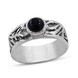 925 Sterling Silver Blue Topaz Rings