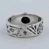 925 Sterling Silver Blue Topaz Rings