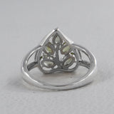 925 Sterling Silver Peridot Rings