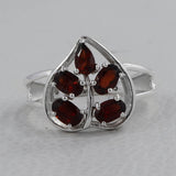 925 Sterling Silver Peridot Rings