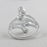 Natural Peridot Silver Rings