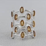 925 Sterling Silver Amethyst Rings