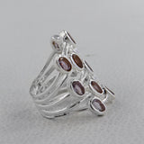 925 Sterling Silver Amethyst Rings