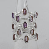 925 Sterling Silver Amethyst Rings