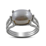 Fresh Water Pearl Silver Rings