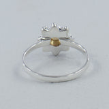 Natural Peridot Sterling Silver Rings