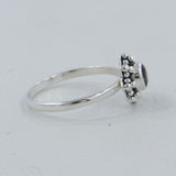 Natural Peridot Sterling Silver Rings