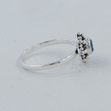 Natural Peridot Sterling Silver Rings