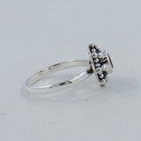 Natural Peridot Sterling Silver Rings