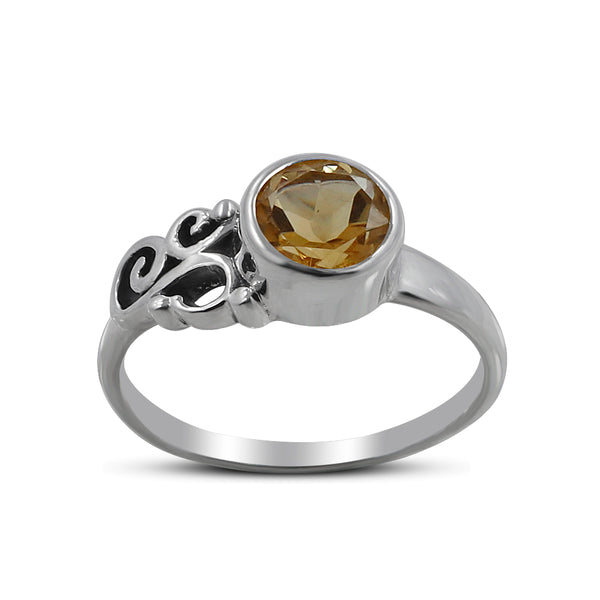 925 Sterling Silver Blue Topaz Rings