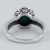 Pink Opal Silver Rings