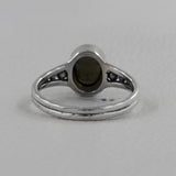 Natural Amethyst Silver Ring