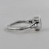 Natural Amethyst Silver Ring