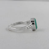Natural Amethyst Silver Ring