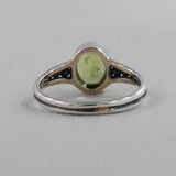 Natural Amethyst Silver Ring