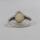 Natural Amethyst Silver Ring