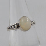 Natural Amethyst Silver Ring