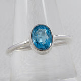 Natural Ruby Silver Rings
