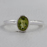 Natural Ruby Silver Rings
