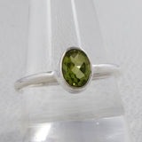 Natural Ruby Silver Rings