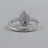 Natural Ruby Silver Rings