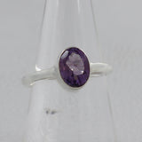 Natural Ruby Silver Rings