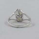 Garnet Silver Rings