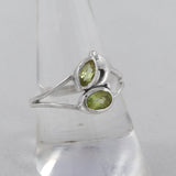 Garnet Silver Rings