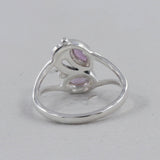 Garnet Silver Rings