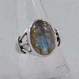925 Sterling Silver Labradorite Rings