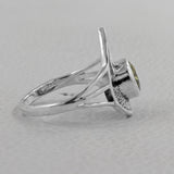 925 Sterling Silver Peridot Rings