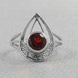 925 Sterling Silver Peridot Rings