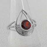 925 Sterling Silver Peridot Rings