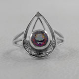 925 Sterling Silver Peridot Rings