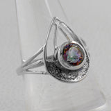 925 Sterling Silver Peridot Rings