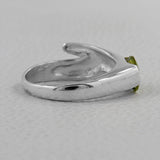 925 Sterling Silver Peridot Rings