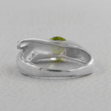 925 Sterling Silver Peridot Rings