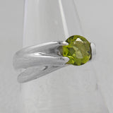 925 Sterling Silver Peridot Rings