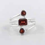 Genuine Iolite Silver Rings