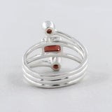 Genuine Iolite Silver Rings