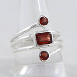 Genuine Iolite Silver Rings