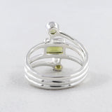Genuine Iolite Silver Rings
