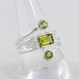 Genuine Iolite Silver Rings